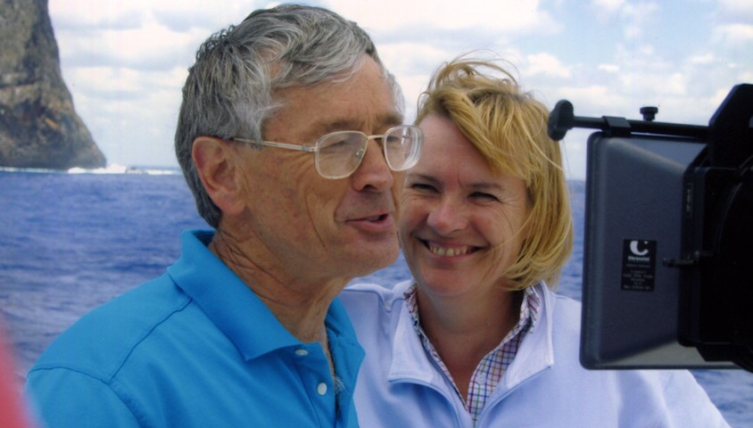 Dick Smith and wife, Pip.