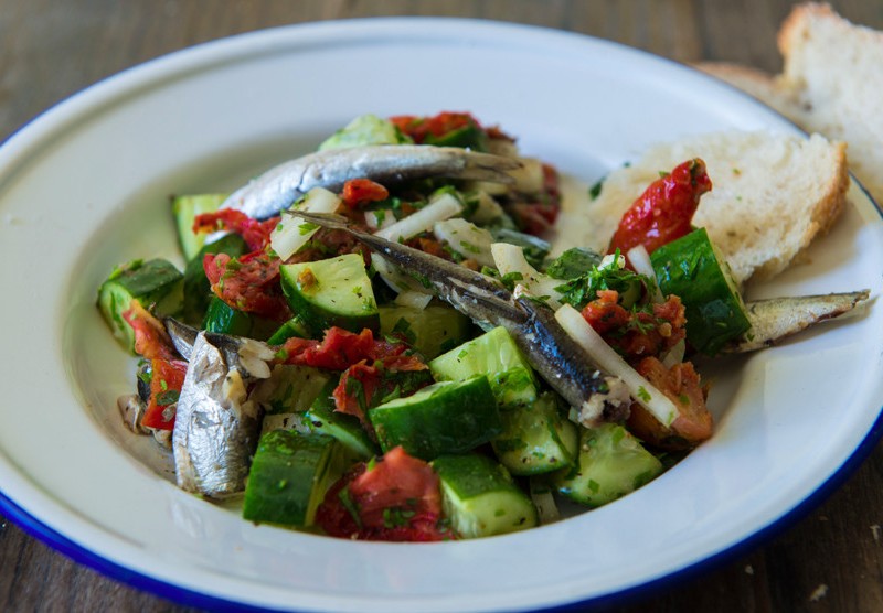 Sardine salad recipe