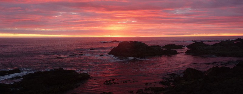Tasmanian sunset by Alex Robey
