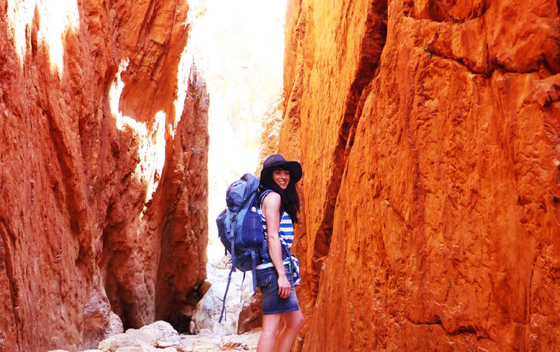 Sarah Baker tests the Osprey Kyte 46 pack in the NT.