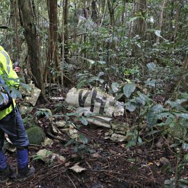 Mt Molloy crash site found