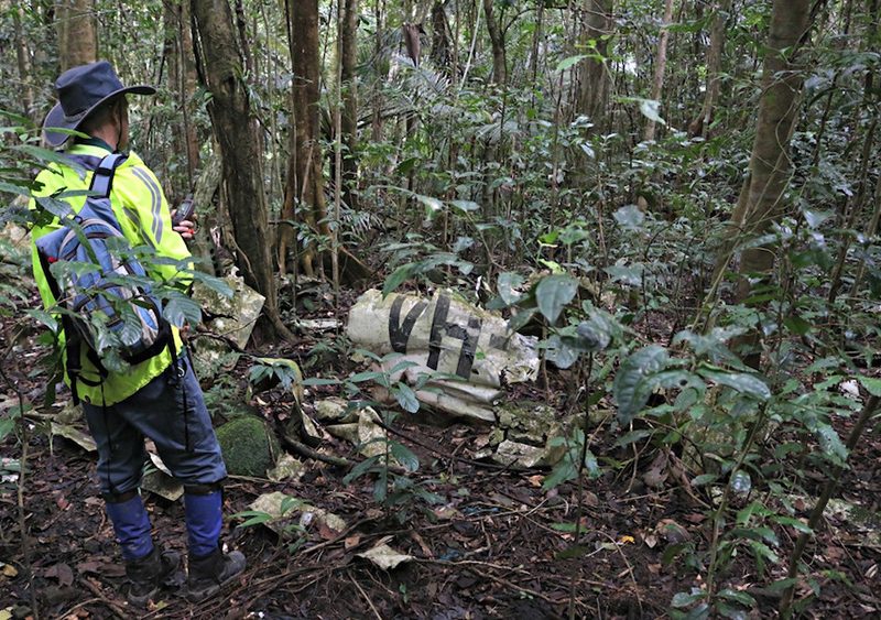 Mt Molloy crash site found