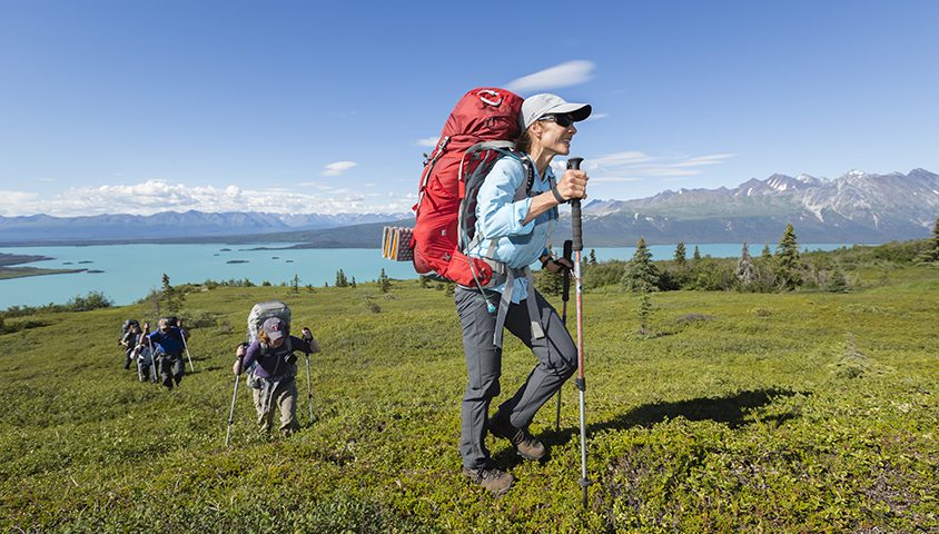 Off-trail in wild Alaska