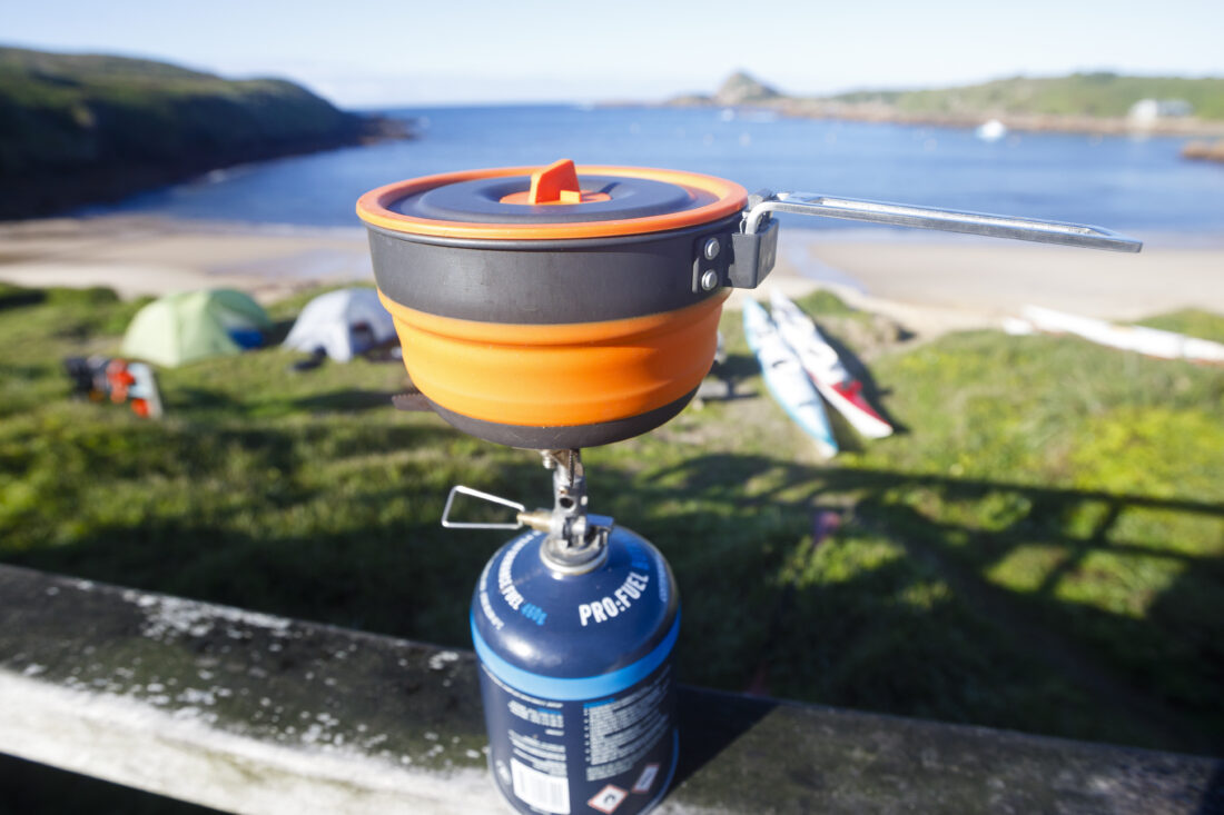 Sea Kayaking with Sea to Summit Frontier Cook Set
